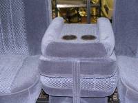DAP - 80-96 Ford F-150 Ext Cab with Original OEM Bucket Seats C-200 Blue Cloth Triway Seat 2.0  - Image 3