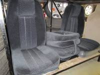 DAP - 80-96 Ford F-150 Ext Cab with Original OEM Bucket Seats C-200 Black Cloth Triway Seat 2.0  - Image 2