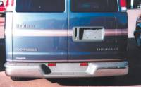96-08 Chevrolet/GMC Express/Savana Van Reflexxion Chrome Step Bumper
