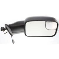 94-97 DODGE FULL SIZE PICKUP MIRROR RH, Power, Heated, Manual Fold, Textured, Dual glass, w/ Towing