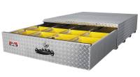 Unique Brute HD 40 in. x 12 in. x 48 in. x .100 thick diamond, Bed Safe Roller Drawer Box