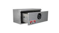 Unique Brute Commercial Class Toolboxes - Under Body - Unique - Unique Brute HD 13.5 in. x 14 in. x 24 in. Single Drawer Under Body, .100 thick diamond