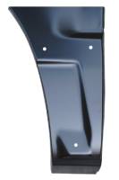 Key Parts - 02-06 Chevy Avalanche RH Passenger's Side Front Lower Quarter Panel Section w/ Side Body Cladding