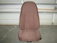 New and Used OEM Seats - Semi Replacement Seats - M2 Freightliner Semi Truck Brown Cloth Sears 70 Series Air Ride Bucket Seat