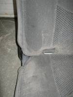 99-06 Chevy Silverado/GMC Sierra Extended Cab Gray Cloth Rear Bench Seat - Image 3