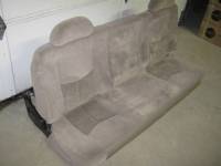 99-06 Chevy Silverado/GMC Sierra Extended Cab Tan Cloth Rear Bench Seat - Image 3