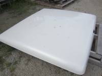 04-08 Ford F-150 5.5ft Bed Pearl White Swiss Patriot Tonneau Lid - Image 9