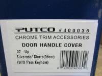Putco - 07-13 Chevy Silverado/GMC Sierra 2 door Putco chrome door handle covers(W/O Pass Keyhole) - Image 3