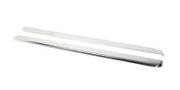 99-06 Chevy/GMC Silverado/Sierra Long Bed Truck K&W Smooth Stainless Steel Bed Rails w/o Stake Pocket Holes