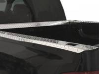 K&W - 80-96 Ford F-150/F-250/F-350 Long Bed Truck K&W Diamond Plate Aluminum Bed Rails w/ Stake Pocket Holes - Image 2