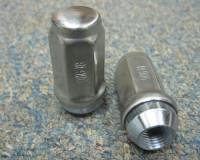 9/16 in. x 18 Truck or Trailer Wheel Stainless Steel Capped Trailer Lug Nuts (Set of 32)
