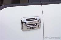 04-08 Ford F-150 2-Door Regular/Extended Cab Putco Chrome Door Handle Covers w/Keypad Hole w/o Passenger Key Hole