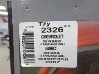 07-14 Chevy Silverado/GMC Sierra Regular Cab Trail FX 2-Piece Tape-On Smoke Vent Visors - Image 4