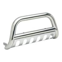 Grille Guards - Ford Grille Guards - 09-14 Ford F-150 TrailFX Polished Stainless Steel Bull Bar