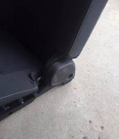 15-16 Chevy Suburban/GMC Yukon XL OEM Black Cloth 3rd Row Seat - Image 13