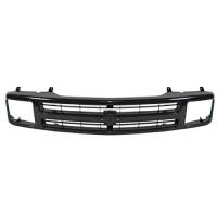 Grilles - Chevy/GMC Grilles - OE - 95-97 Chevy S-Blazer Black Paint-to-Match Replacement Grille Assembly w/ Composite Headlights