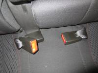 11-16 Chevy Equinox OEM Black Cloth 2nd Row 60/40 Bench Seat - Image 14