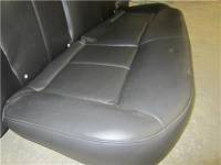 09-15 Chevy Impala Black Vinyl OEM Police Unit Rear Bench Seat - Image 5