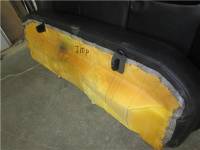09-15 Chevy Impala Black Vinyl OEM Police Unit Rear Bench Seat - Image 16