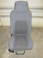 New and Used OEM Seats - Ford Replacement Seats - 11-16 Ford F-250/F-350 Super Duty Gray Cloth 40/20/40 Passenger's Seat ONLY