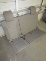 15-16 Chevy Suburban/GMC Yukon XL OEM Dune/Tan Cloth Third Row Seat - Image 11