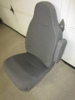 99-00 Ford F-250/F-350 Super Duty Passenger's Side Gray Cloth XL Bucket Seat - Image 3