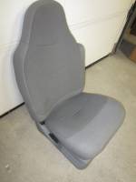 99-00 Ford F-250/F-350 Super Duty Passenger's Side Gray Cloth XL Bucket Seat - Image 4