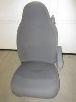99-00 Ford F-250/F-350 Super Duty Passenger's Side Gray Cloth XL Bucket Seat - Image 9