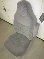 99-00 Ford F-250/F-350 Super Duty Passenger's Side Gray Cloth XLT Bucket Seat - Image 2