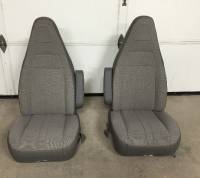 97-21 Chevy Express/GMC Savanna Van Pair LH & RH Gray Cloth Bucket Seats
