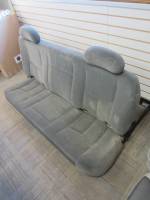 99-06 Chevy Silverado/GMC Sierra Gray Cloth Rear Bench Seat - Image 4