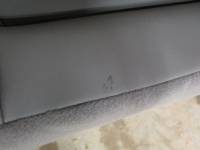 06-08 Dodge Ram Quad Cab Rear Gray Cloth Seat - Image 3