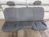 06-08 Dodge Ram Quad Cab Rear Gray Cloth Seat