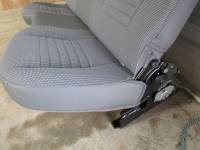 06-08 Dodge Ram Quad Cab Rear Gray Cloth Seat - Image 5