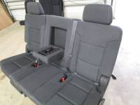 07-13 Chevy Suburban/GMC Yukon XL OE Black/Ebony Cloth 2nd Row Rear Bench Seat - Image 11
