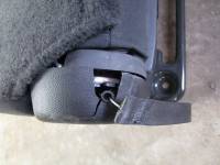 07-13 Chevy Suburban/GMC Yukon XL OE Black/Ebony Cloth 2nd Row Rear Bench Seat - Image 18