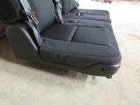 07-13 Chevy Suburban/GMC Yukon XL OE Black/Ebony Cloth 3rd Row Rear Bench Seat - Image 10