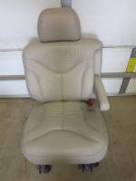 01-06 GMC Yukon/Yukon XL Passenger's Side RH Neutral Leather 2nd Row Bucket Seat - Image 5