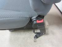 11-16 Ford F-650/F-750 Super Duty XLT Gray Cloth Non-AirRide Passenger's Side Bucket Seat - Image 5