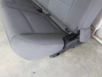 17-22 Ford F-250/F-350 Super Duty Extended Cab Gray Cloth Rear Bench Seat - Image 9