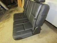 07-13 Chevy Suburban/GMC Yukon XL OE Black/Ebony Leather 3rd Row Rear Bench Seat - Image 2