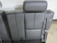 07-13 Chevy Suburban/GMC Yukon XL OE Black/Ebony Leather 3rd Row Rear Bench Seat - Image 7