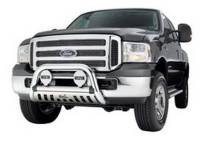 05 Ford Excursion/05-07 Ford F-250/F-350/F-450/F-550 SD Westin Automotive Chrome Plated Bull Bar - Image 2