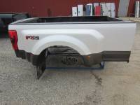 17-19 Ford F-250/F-350 Super Duty Pearl White/Brown 8ft Long Dually Bed Truck Bed - Image 28