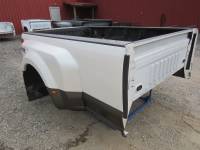17-19 Ford F-250/F-350 Super Duty Pearl White/Brown 8ft Long Dually Bed Truck Bed - Image 33