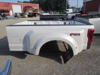 17-19 Ford F-250/F-350 Super Duty Pearl White 8ft Long Dually Bed Truck Bed - Image 6