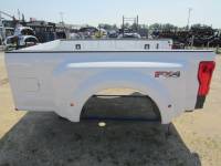 17-19 Ford F-250/F-350 Super Duty White 8ft Long Dually Bed Truck Bed - Image 6