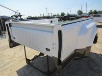 17-19 Ford F-250/F-350 Super Duty Pearl White/Gold 8ft Long Dually Bed Truck Bed - Image 4