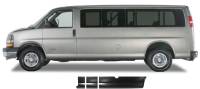 96-17 Chevy/GMC Long Wheelbase, Fullsize Van Front Lower Quarter Section Filler, LH Driver’s Side - Image 2