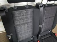 16-23  Mercedes Benz Metris Van Black Cloth 2nd Row Bench Seat - Image 2